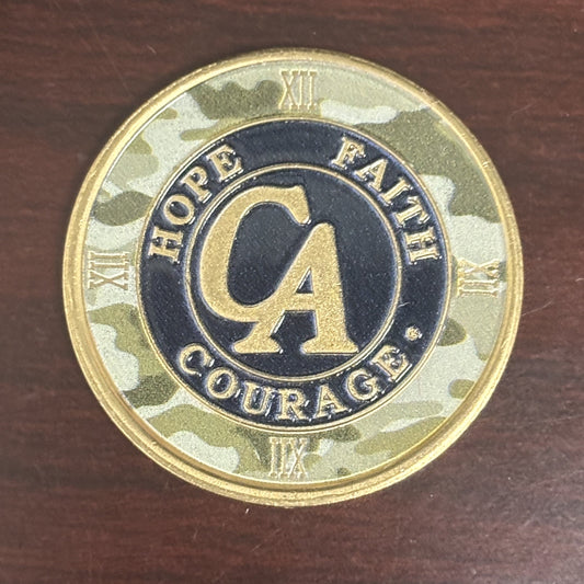 Camouflage Recovery Medallion
