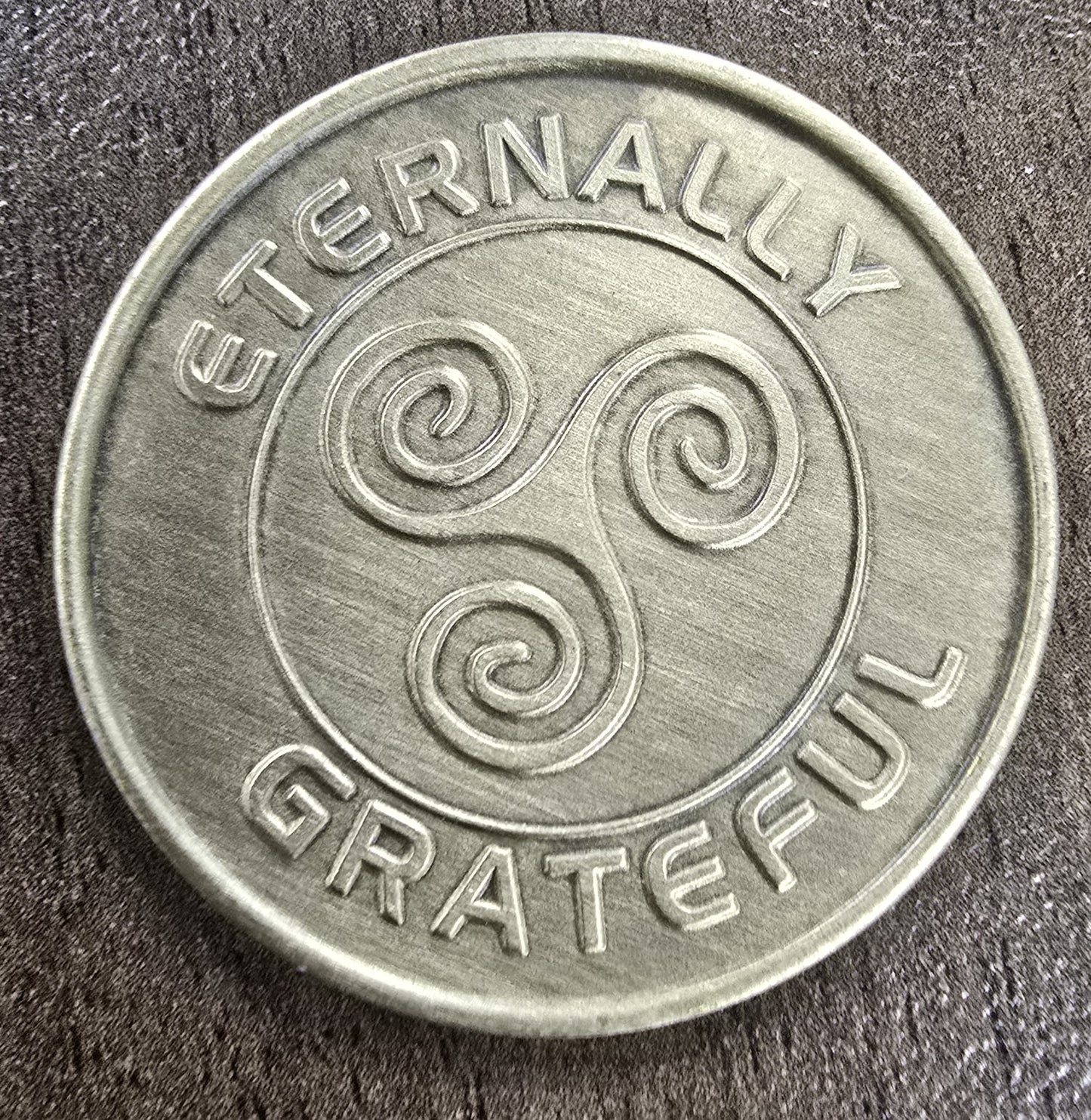Eternally Grateful Medallion  (Chinese & English)