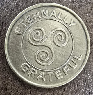 Eternally Grateful Medallion  (Chinese & English)