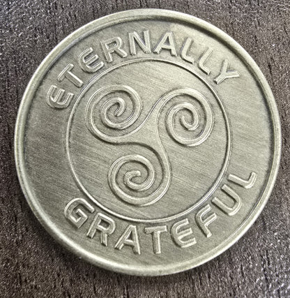 Eternally Grateful Medallion  (Chinese & English)