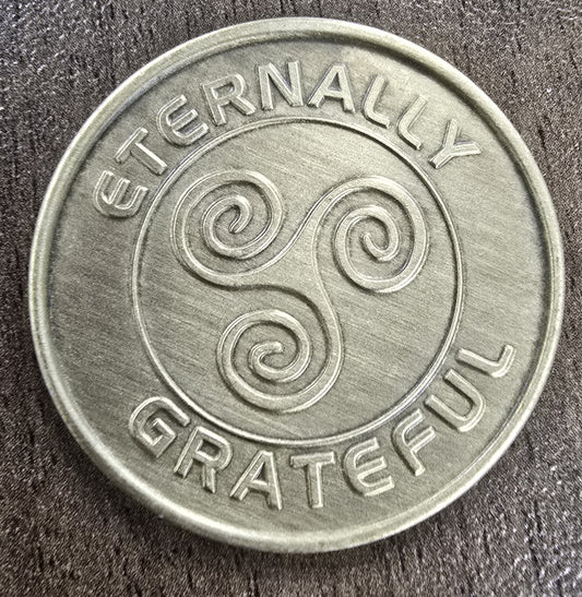 Eternally Grateful Medallion  (Chinese & English)