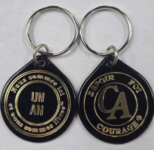 1 to 35 Year Keytags (French)