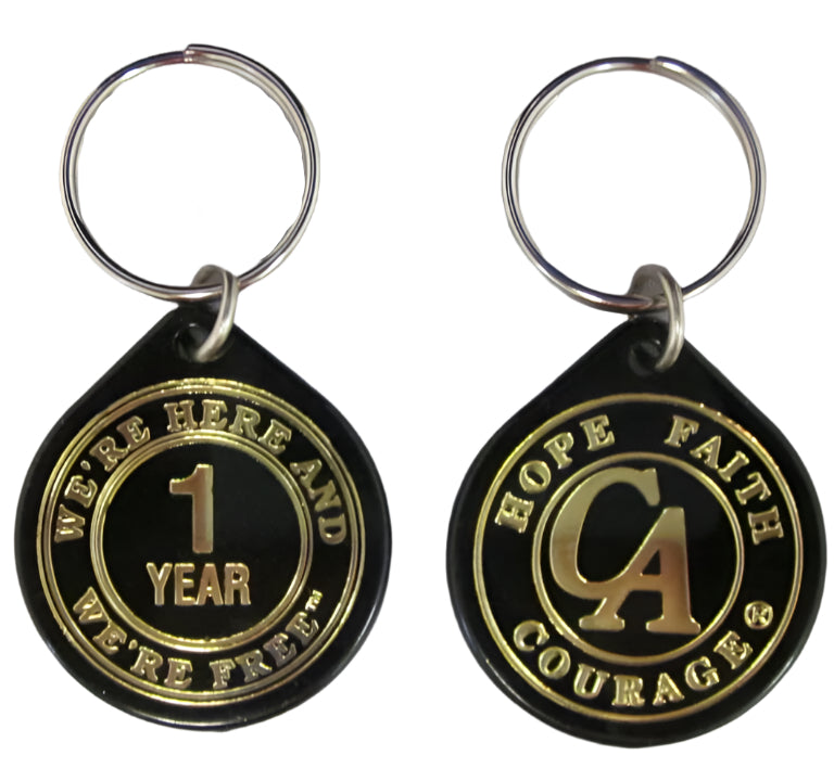 1 to 50 Year Keytags (English)