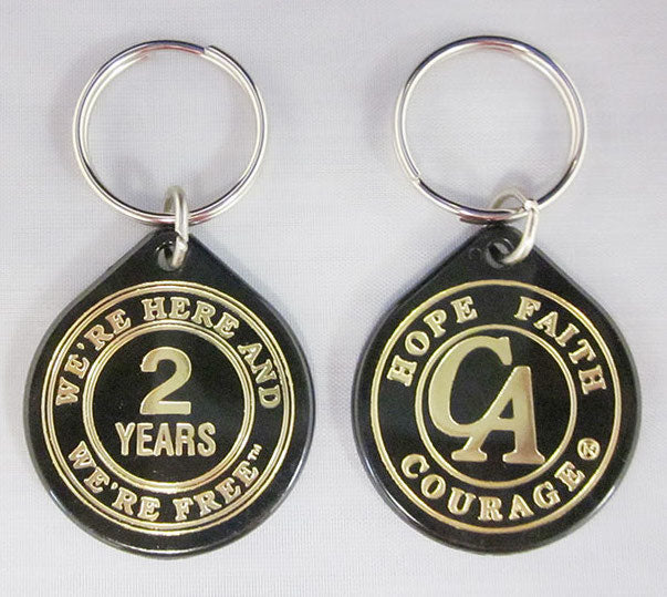 1 to 50 Year Keytags (English)