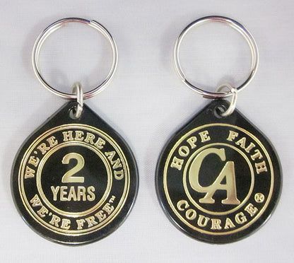 1 to 50 Year Keytags (English)
