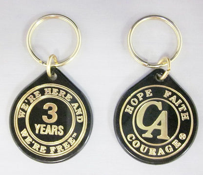 1 to 50 Year Keytags (English)
