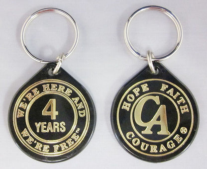 1 to 50 Year Keytags (English)