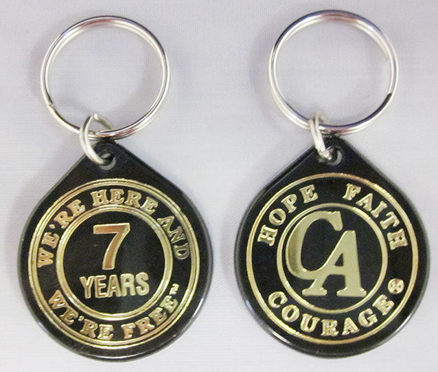 1 to 50 Year Keytags (English)