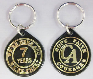 1 to 50 Year Keytags (English)