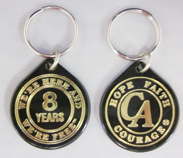 1 to 50 Year Keytags (English)
