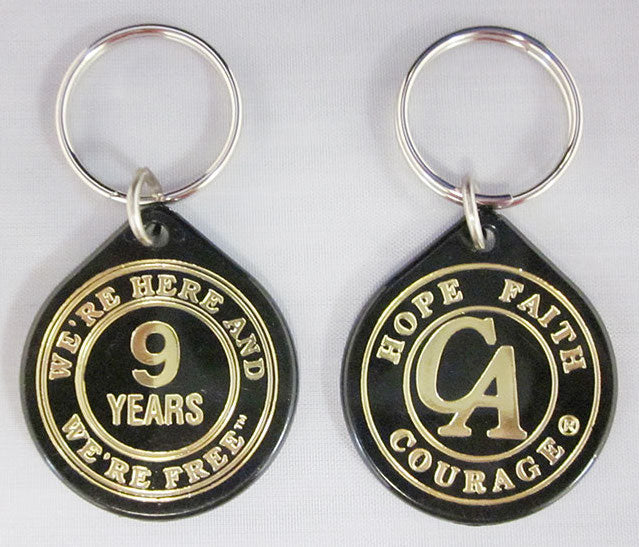 1 to 50 Year Keytags (English)