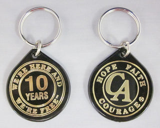 1 to 50 Year Keytags (English)