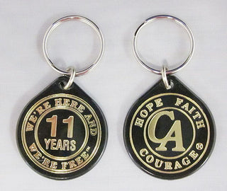 1 to 50 Year Keytags (English)