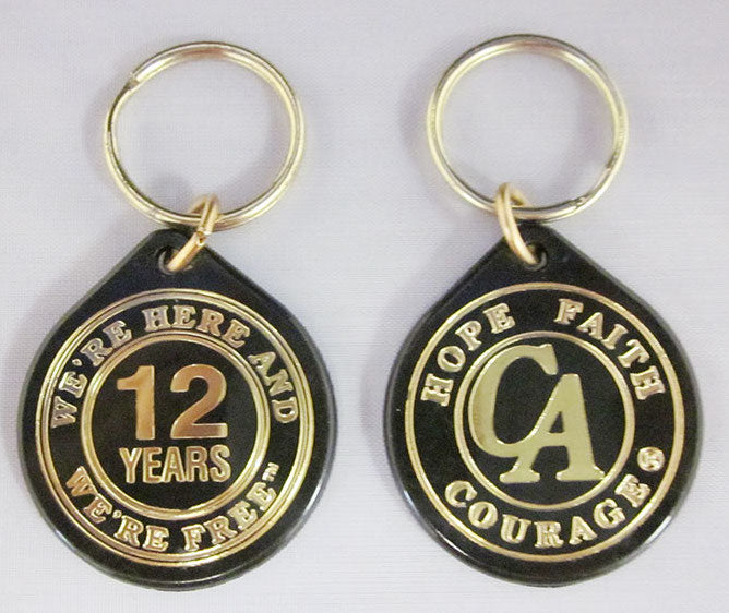 1 to 50 Year Keytags (English)