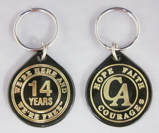 1 to 50 Year Keytags (English)