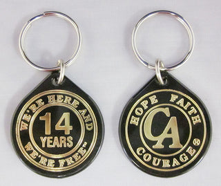 1 to 50 Year Keytags (English)