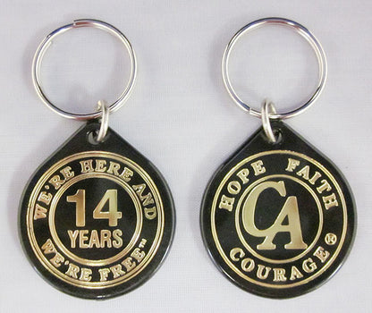 1 to 50 Year Keytags (English)