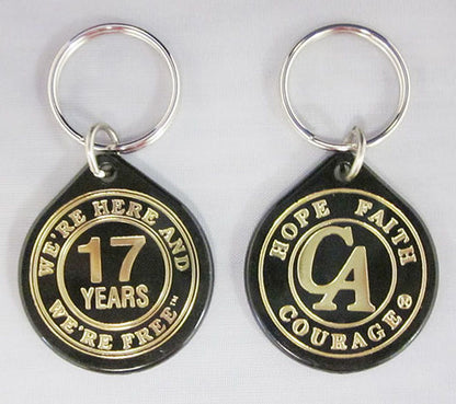 1 to 50 Year Keytags (English)