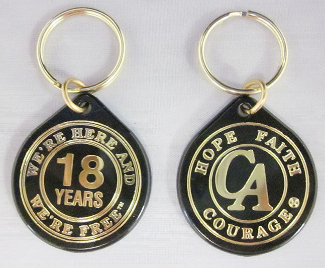 1 to 50 Year Keytags (English)