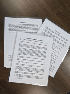 Laminated Meeting Formats