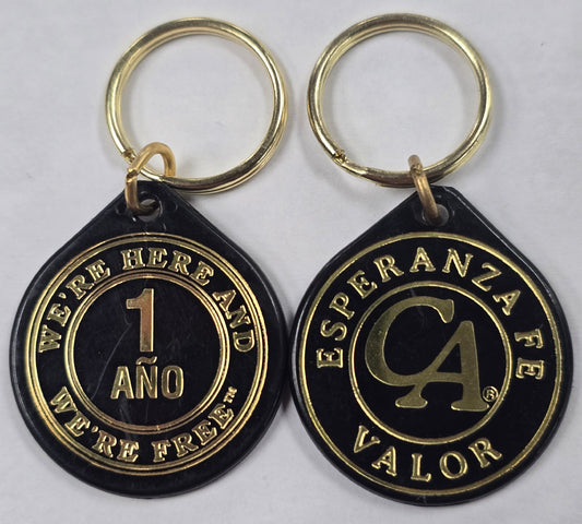1 to 15 Year Keytags (Spanish)