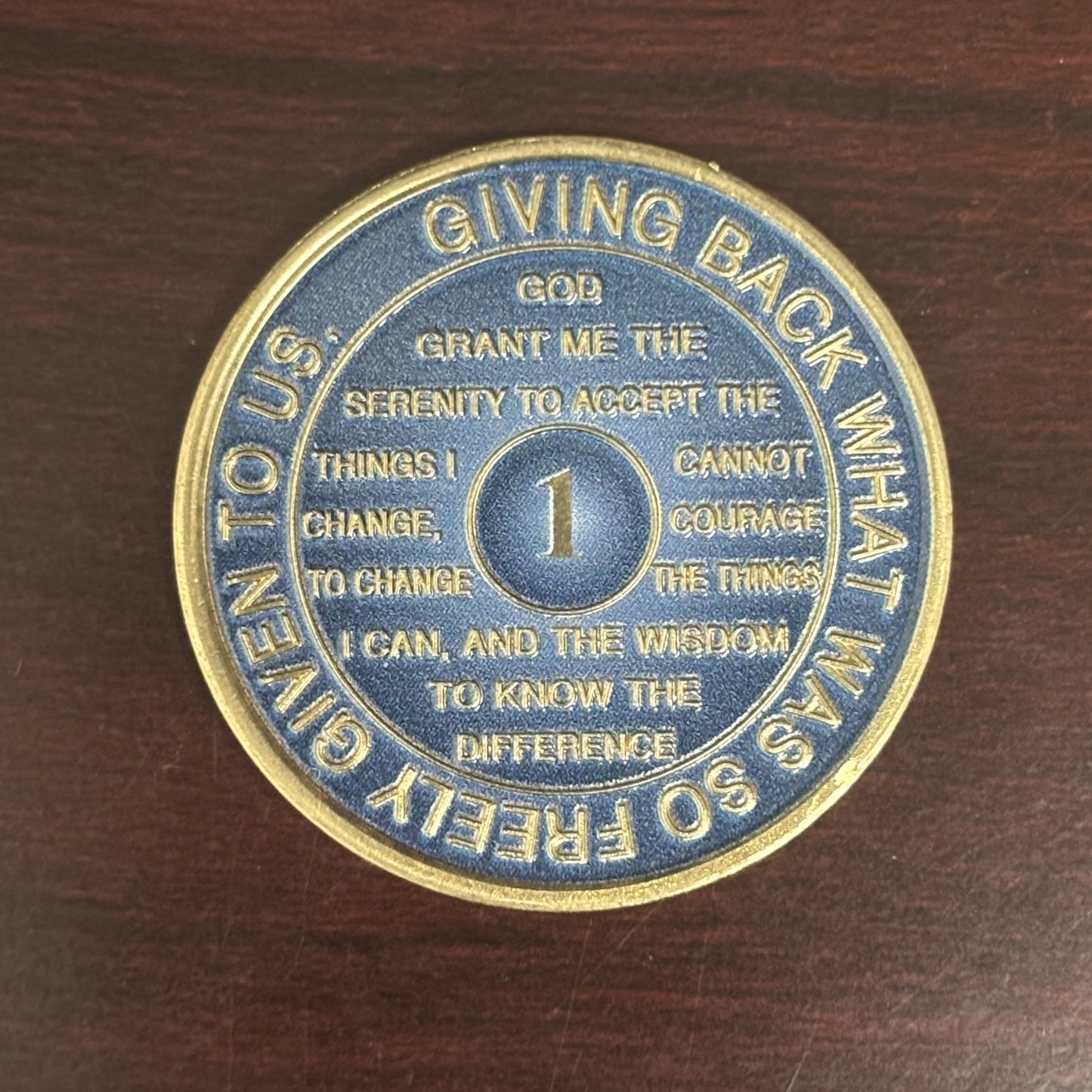 Titanium Recovery Medallion