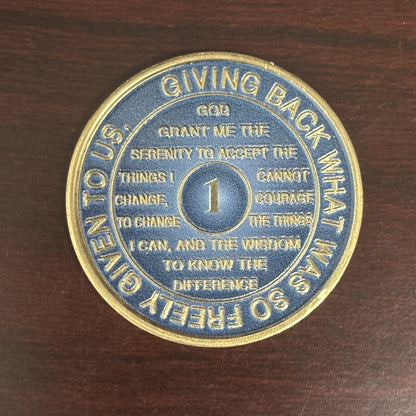 Titanium Recovery Medallion